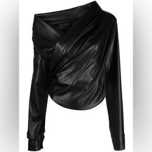 RTA 
Madeline Grained V-Neck Top Size Small